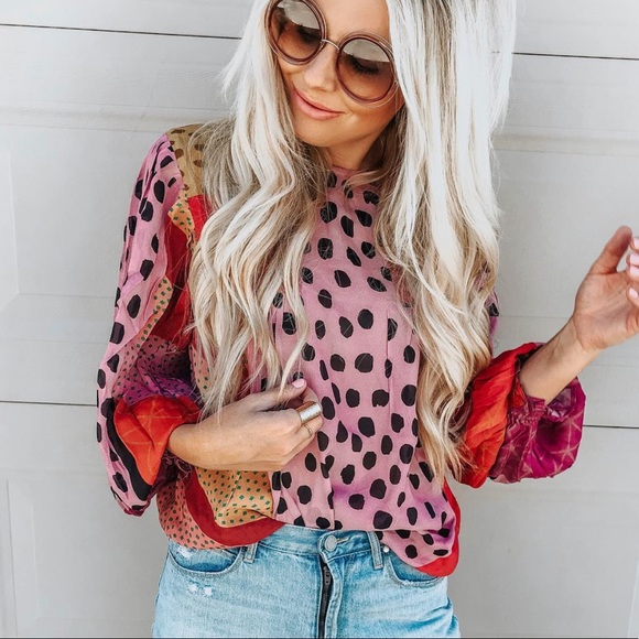 miranda peasant blouse